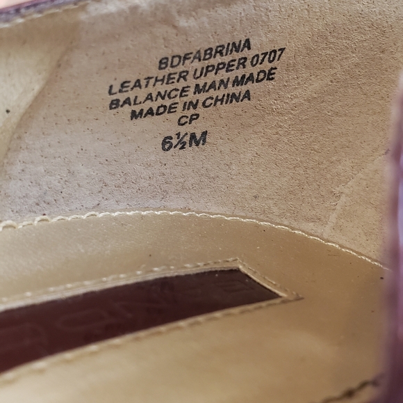 NWT Bandolino peep-toe heels size 6.5 💗 - Picture 5 of 6